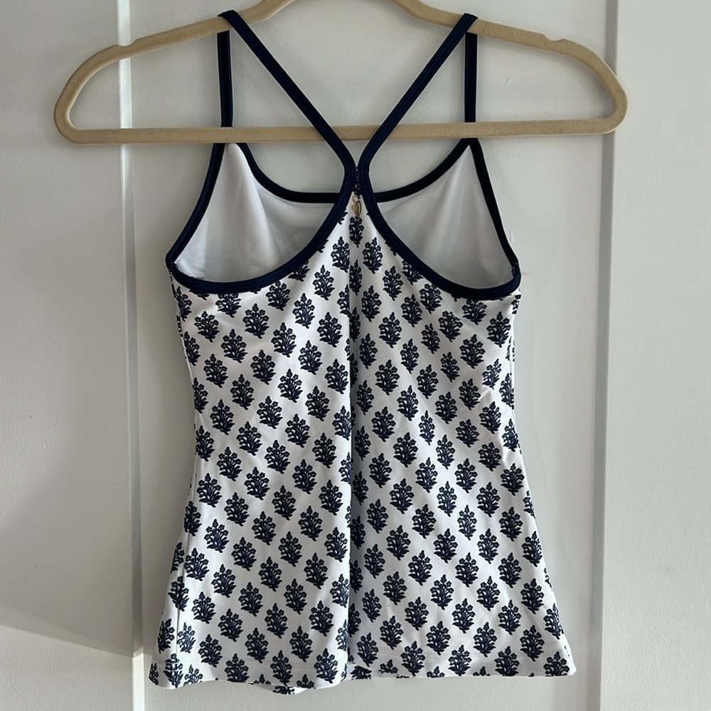 Smith & Quinn Blue & White Athletic Top - Picture 2 of 4